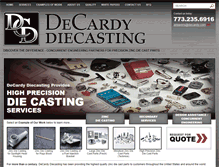 Tablet Screenshot of decardy.com